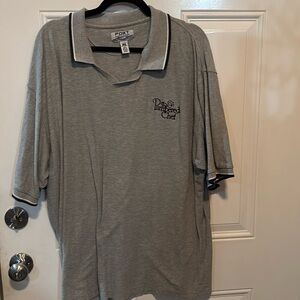 Ladies Grey/White/Black Pampered Chef Polo Shirt